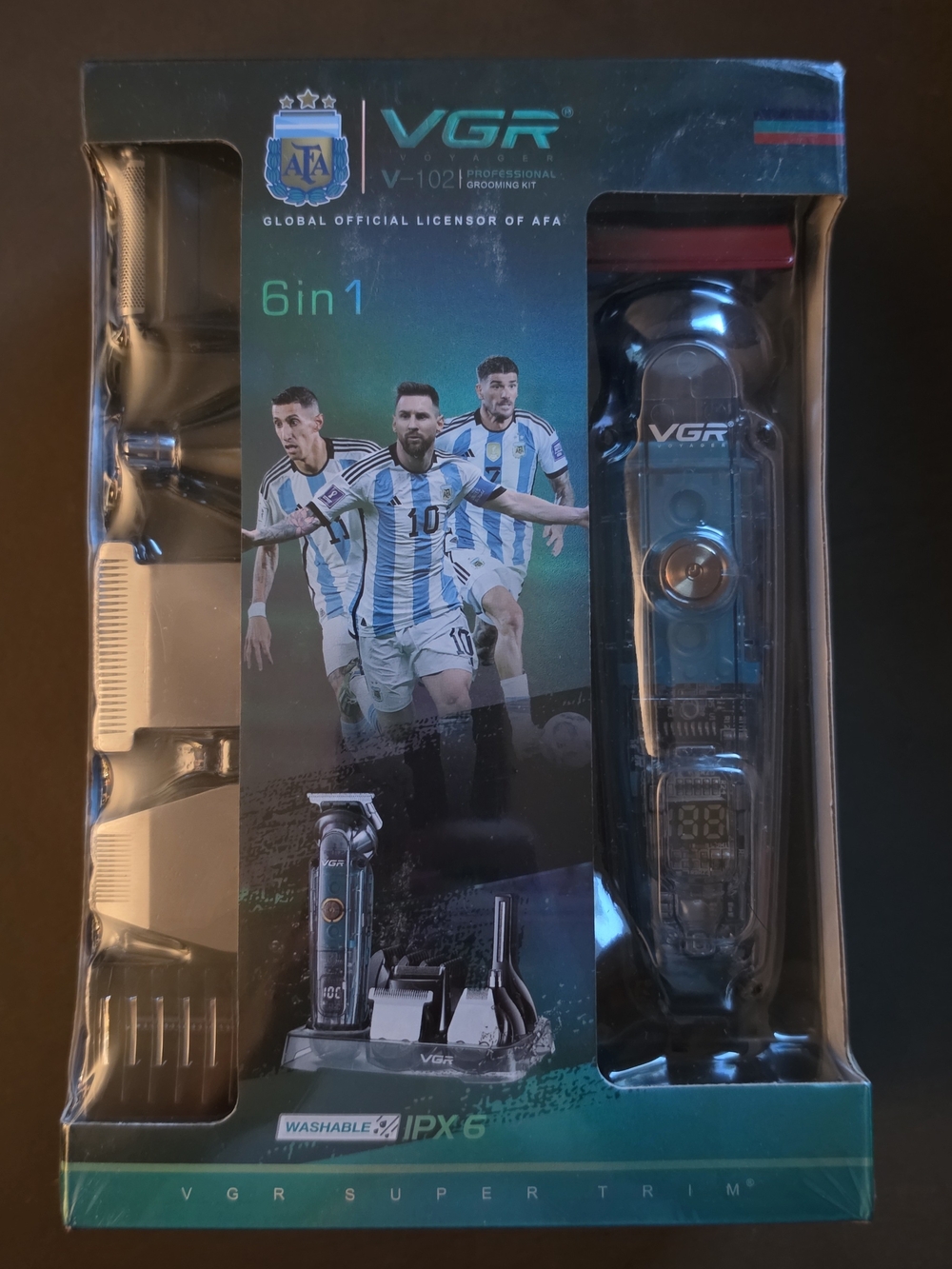 6-in-1 Men’s Grooming Kit - Brand New Sealed